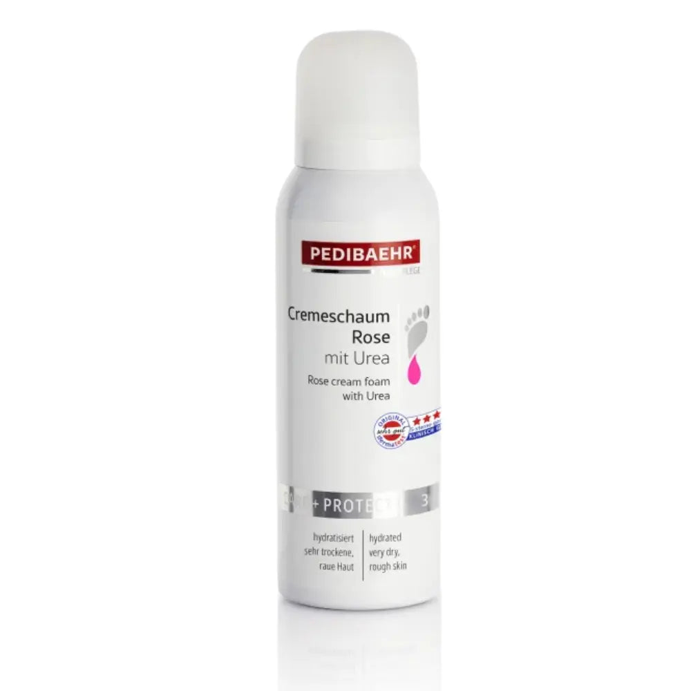Cremeschaum Rose mit Urea 125ml-PEDIBAEHR