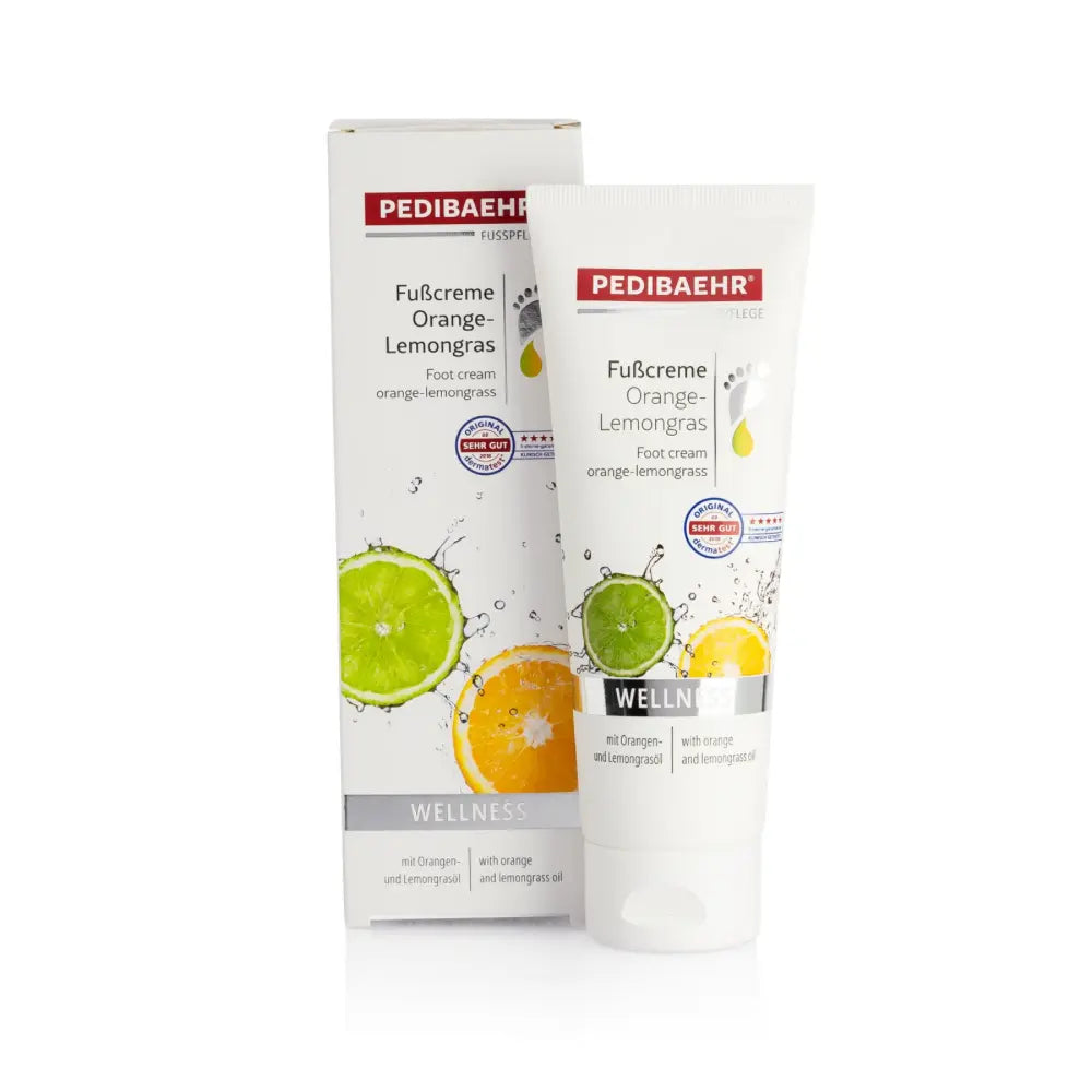 Fußcreme Orange-Lemongras, 125 ml PEDIBAEHR