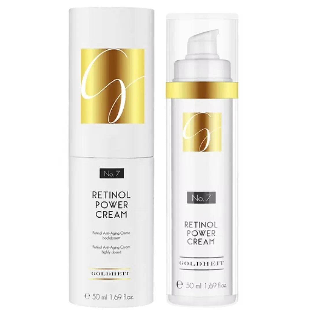 Goldheit RETINOL POWER CREAM (Vitamin A Creme hochdosiert)50ml
