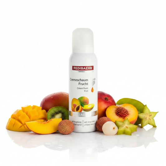 PEDIBAEHR Cremeschaum Frucht 125 ml – Feuchtigkeit