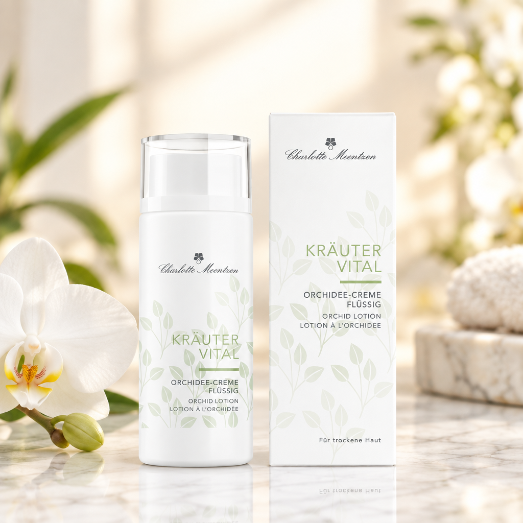 Orchidee-Creme flüssig Kräutervital Charlotte Meentzen 150ml