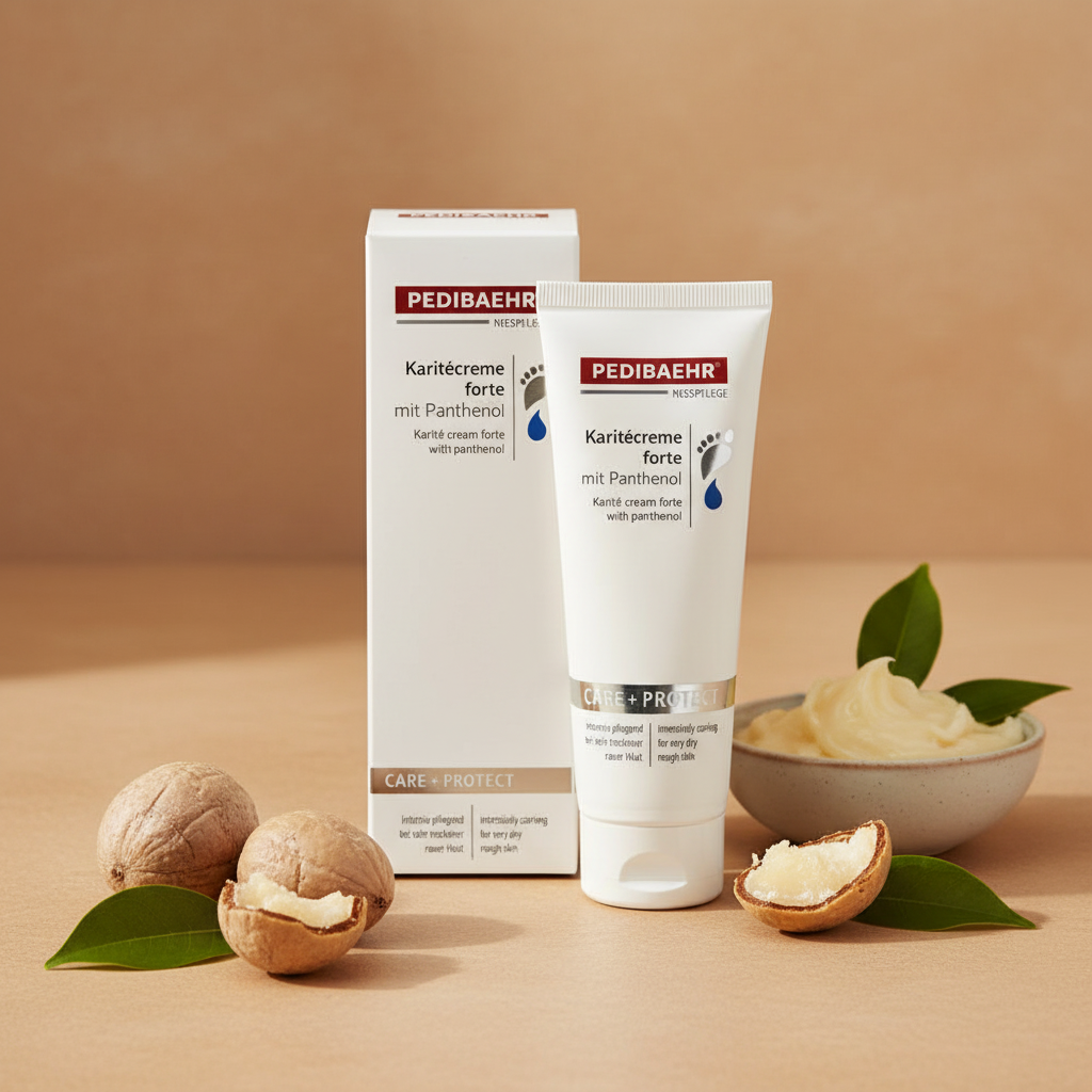 Karitécreme forte mit Panthenol 125ml-PEDIBAEHR