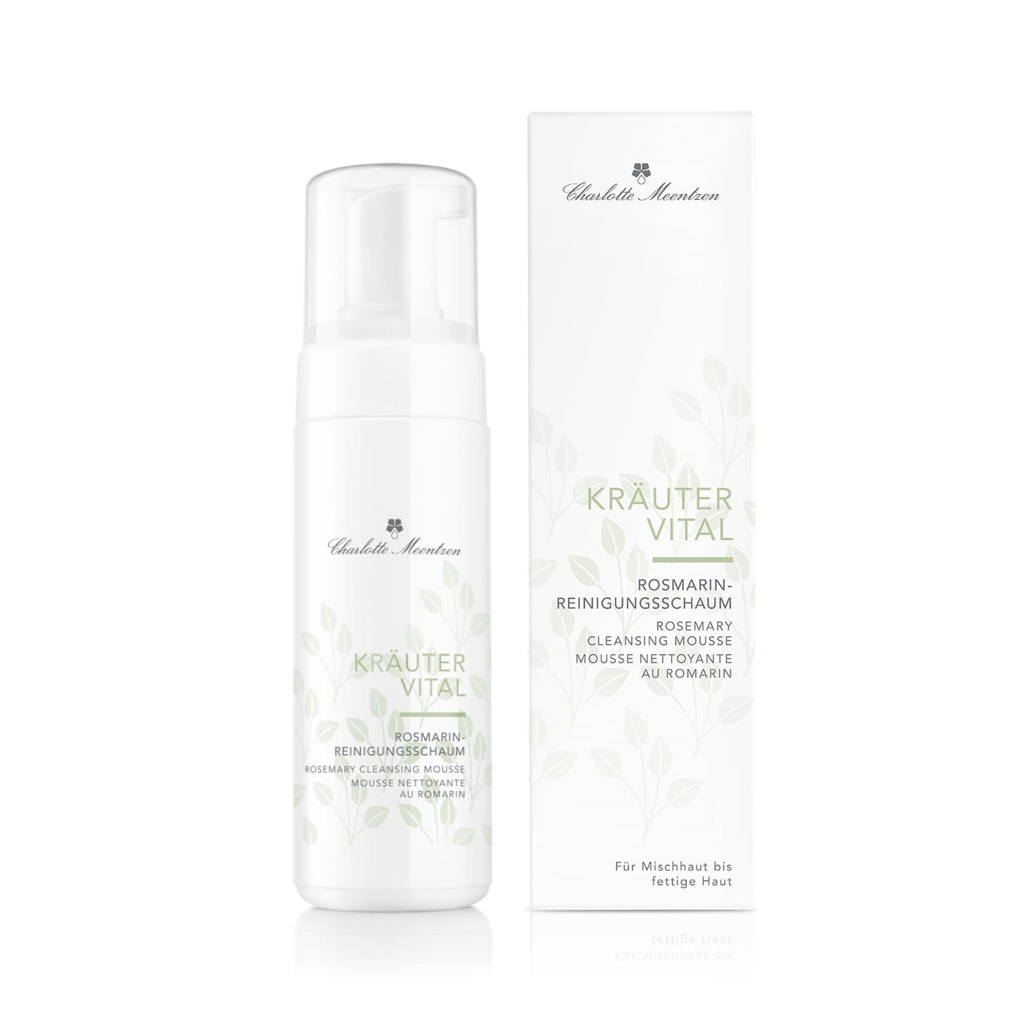 Rosmarin-Reinigungsschaum Kräutervital Charlotte Meentzen 150ml