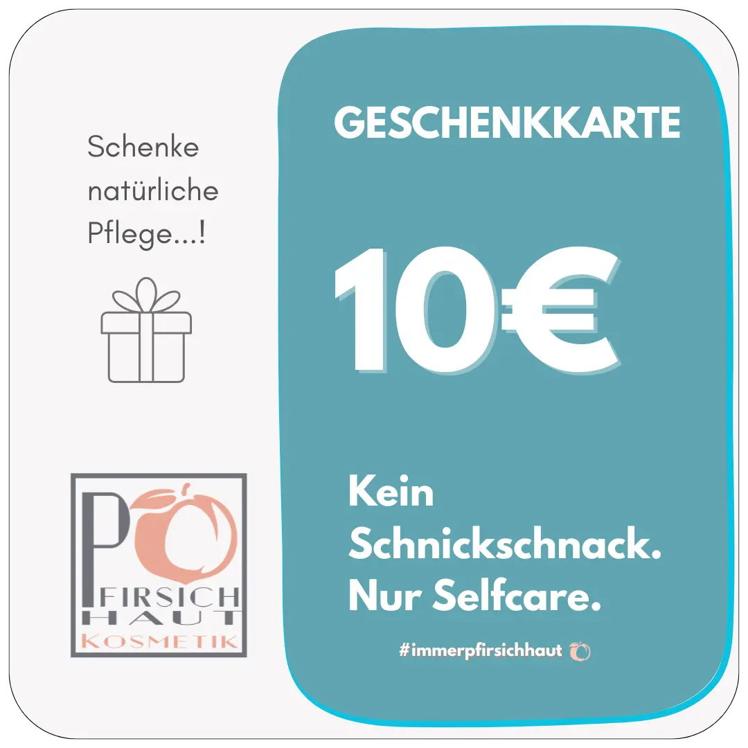 Pfirsichhaut Geschenkkarte
