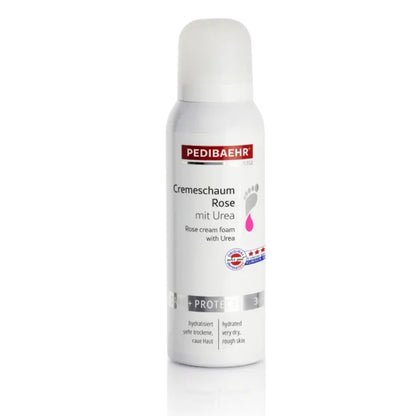 Cremeschaum Rose mit Urea 125ml-PEDIBAEHR
