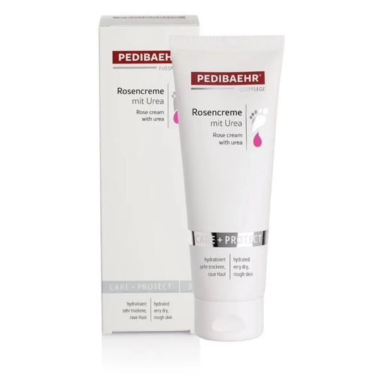 Rosenscreme mit Urea 125ml. PEDIBAEHR