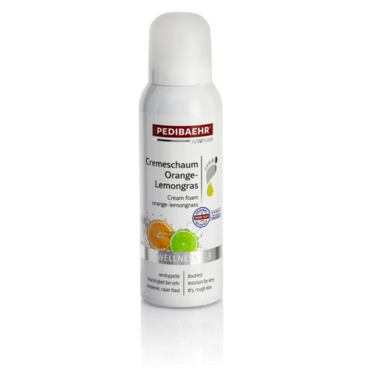 Cremeschaum Orange-Lemongras 125 ml PEDIBAEHR