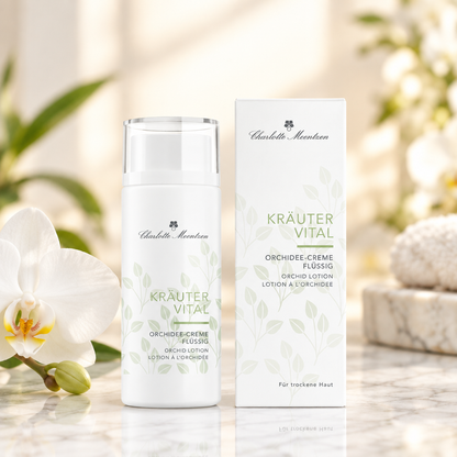 Orchidee-Creme flüssig Kräutervital Charlotte Meentzen 150ml