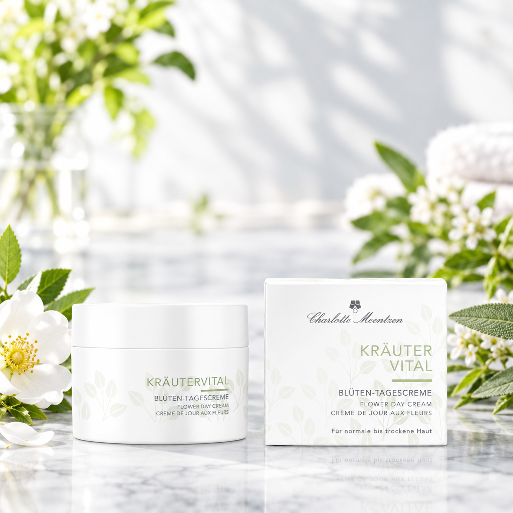 Charlotte Meentzen Blüten-Tagescreme mit UV-Schutz Kräutervital  50 ml