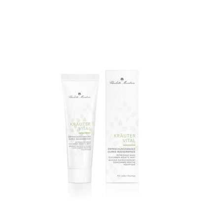 Erfrischungsmaske Gurke-Wasserminze Kräutervital Charlotte Meentzen 30ml