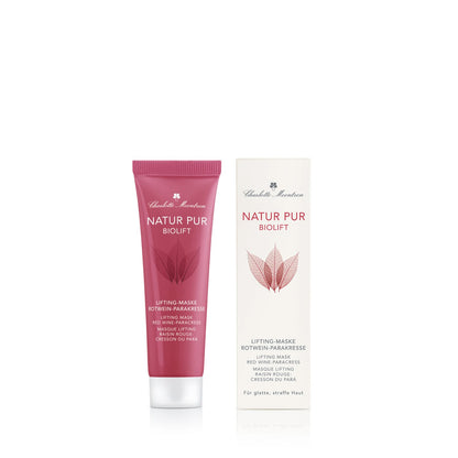 Lifting-Maske Rotwein-Parakresse Natur pur Biolift Charlotte Meentzen 30ml