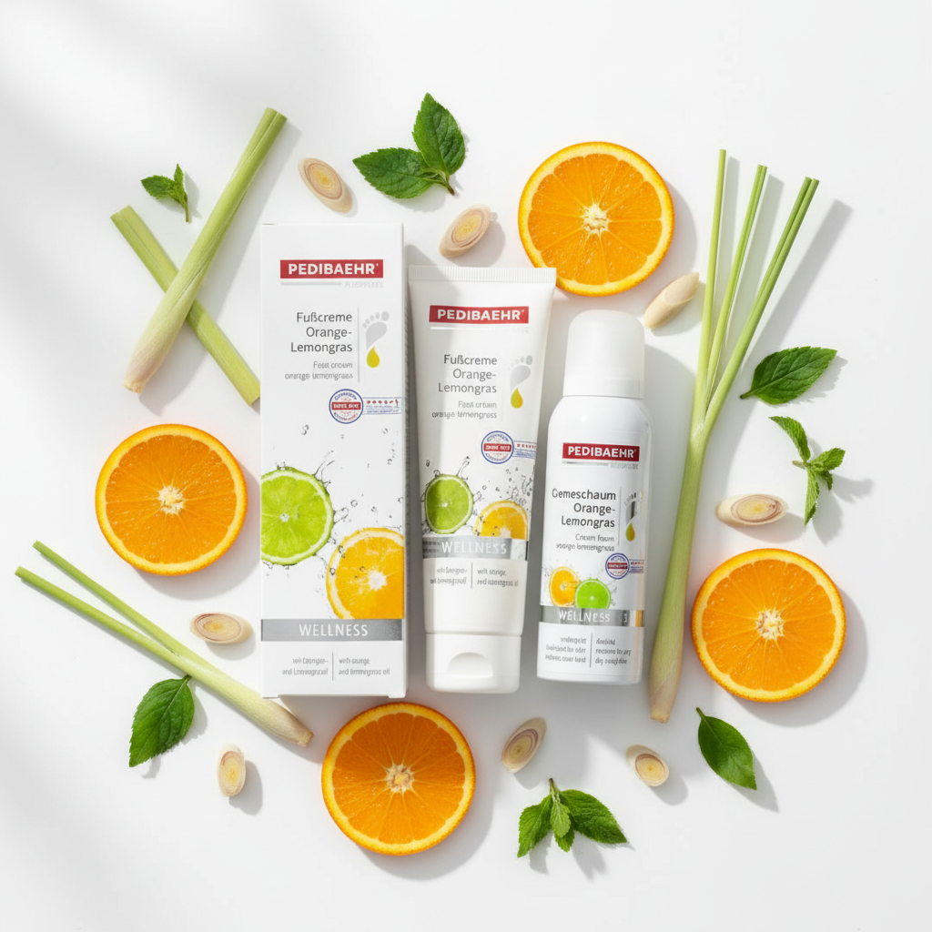 Orange Lemongras Duo von Pedibaehr